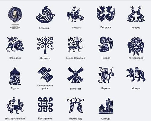 Стикерпак «Владимирская область»
